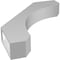 Ekena Millwork 4-in. W x 24-in. D x 30-in. H Legacy Architectural Grade PVC Knee Brace BRCP04X24X30LEC - alternate 5